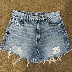 American eagle curvy mom jean shorts